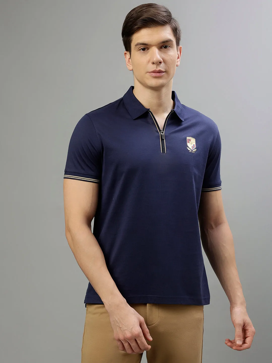 Iconic Blue Fashion Regular fit T-Shirt