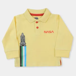 Infant Boys Polo - Lemon