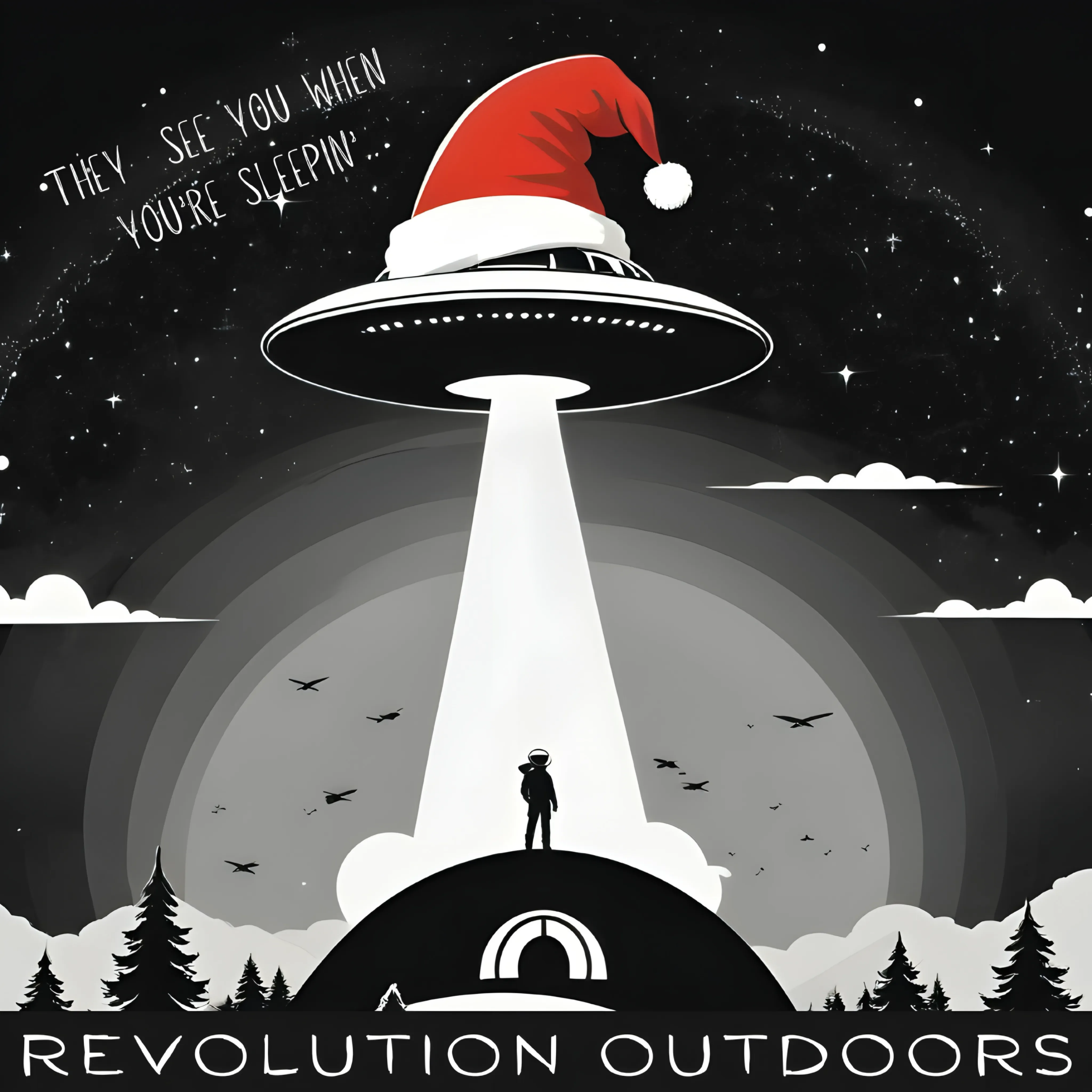 It Ain't Santa Clause UltraSoft Tee by Revolution Outdoors