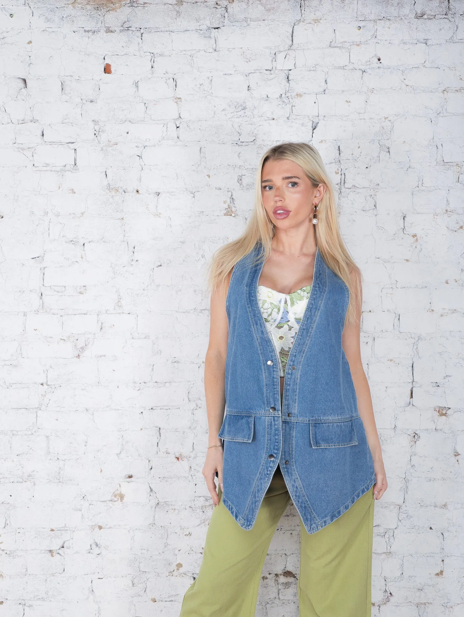 Kadence Denim Vest