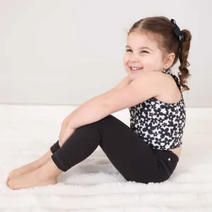 Kids CloudActive Leggings | Petal Black