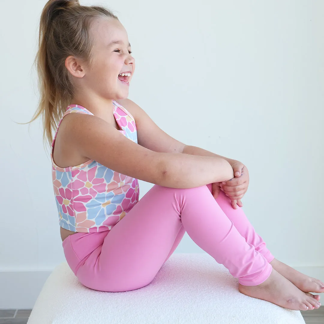 Kids CloudActive Leggings | Power Pink