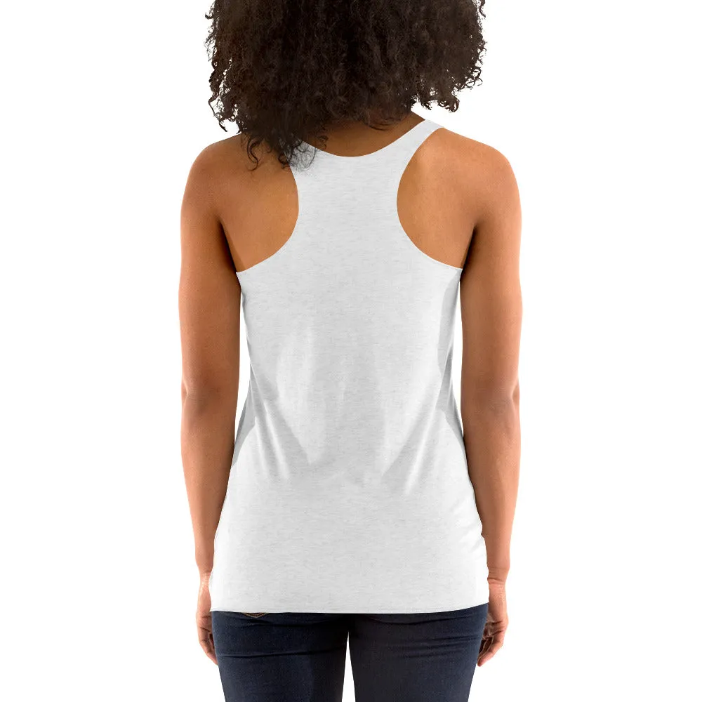 Knitting Magical Kitty Women's Racerback Tank, lioness-love