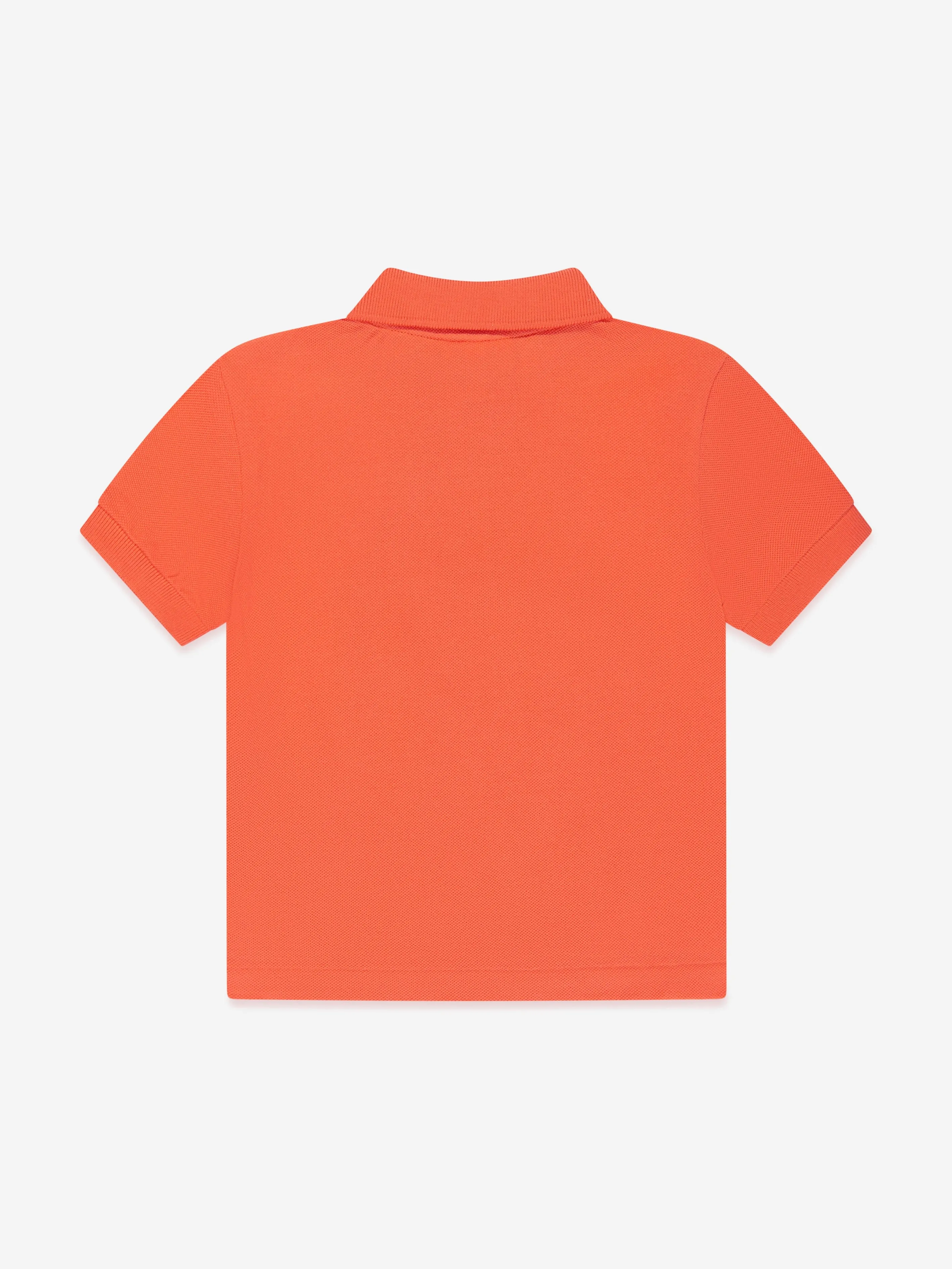 Lacoste Boys Logo Polo Shirt in Orange