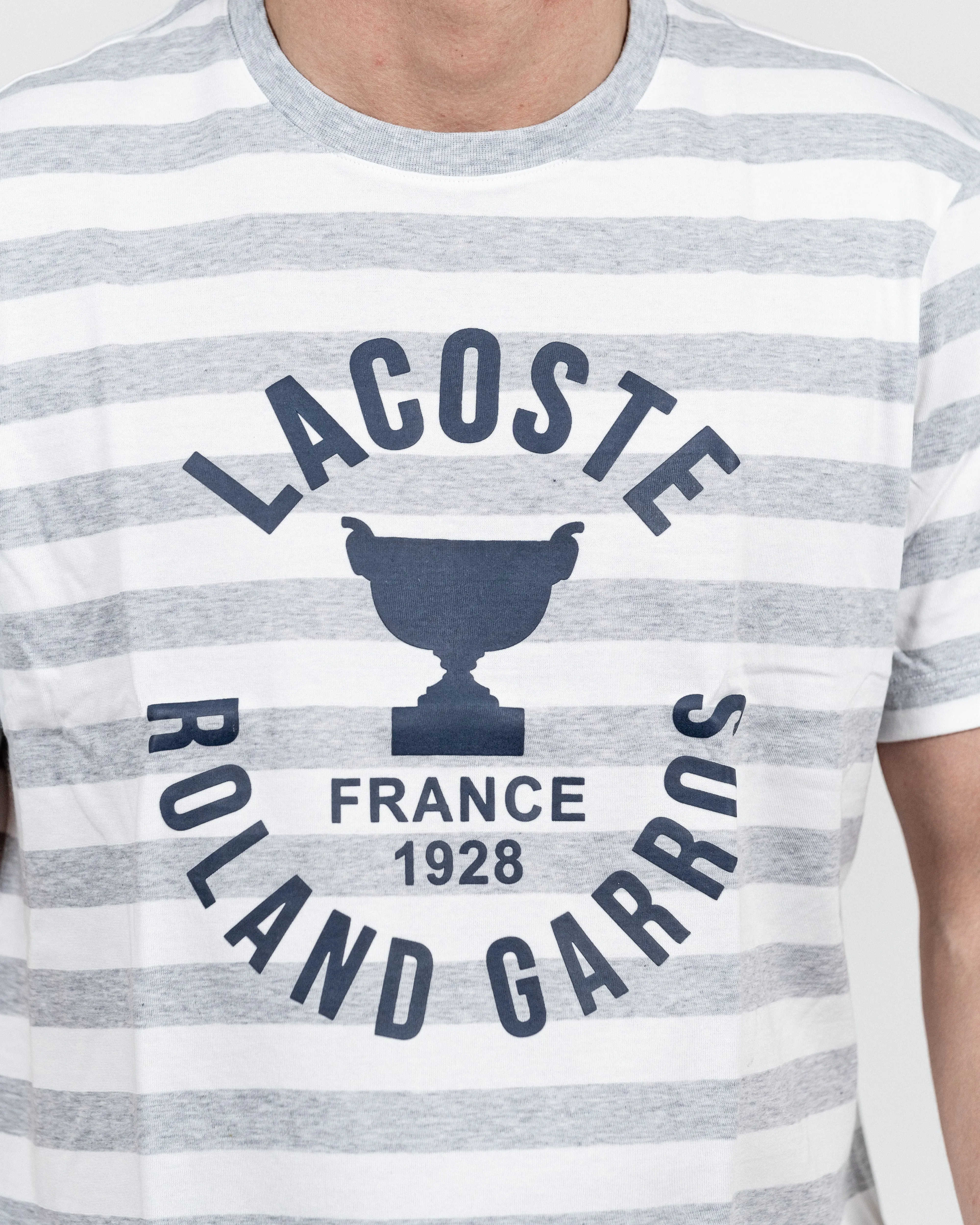 Lacoste Herre T-shirt Stribet