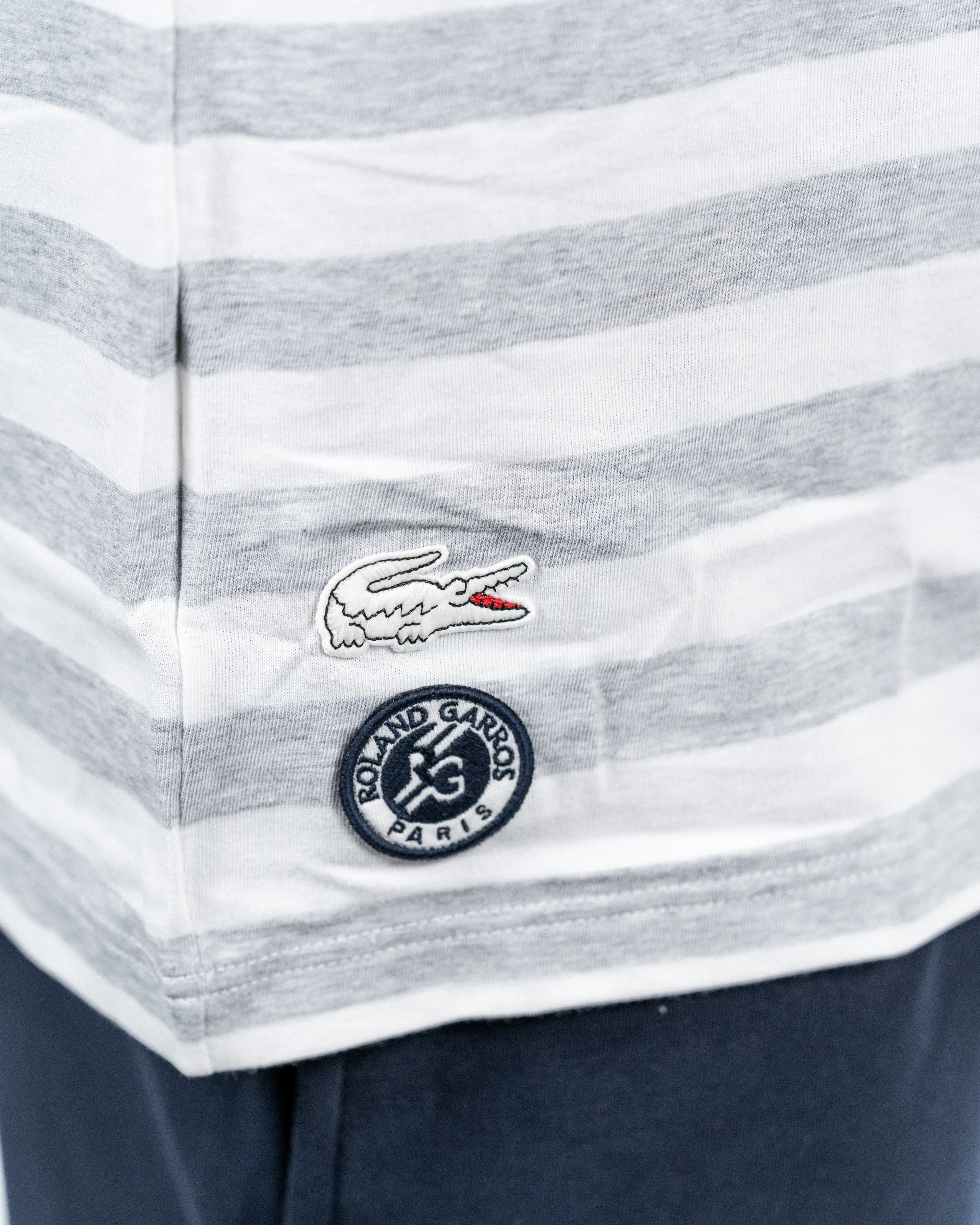 Lacoste Herre T-shirt Stribet