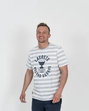 Lacoste Herre T-shirt Stribet