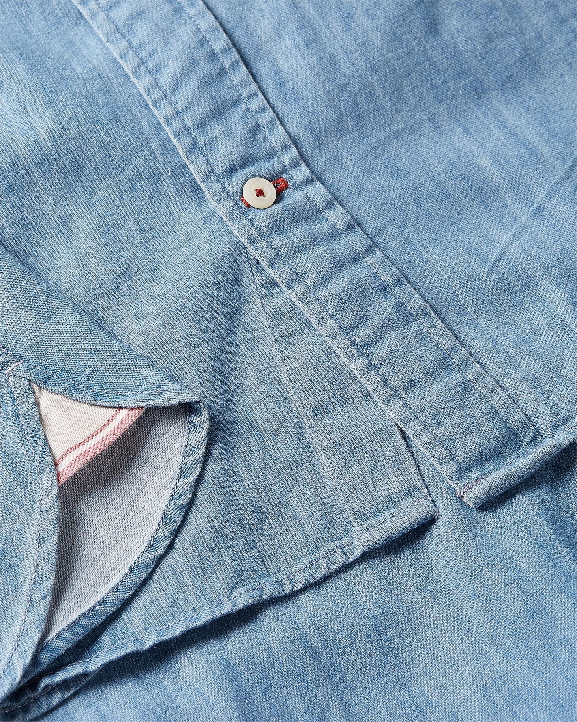Light Denim Shirt - Light Indigo
