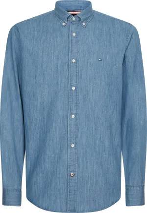 Light Denim Shirt - Light Indigo