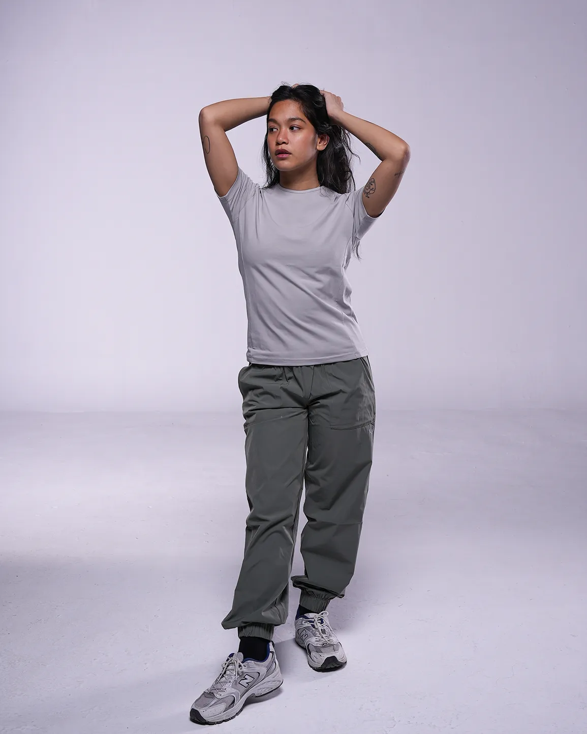 Light Grey Perfect Fit T-Shirt Women