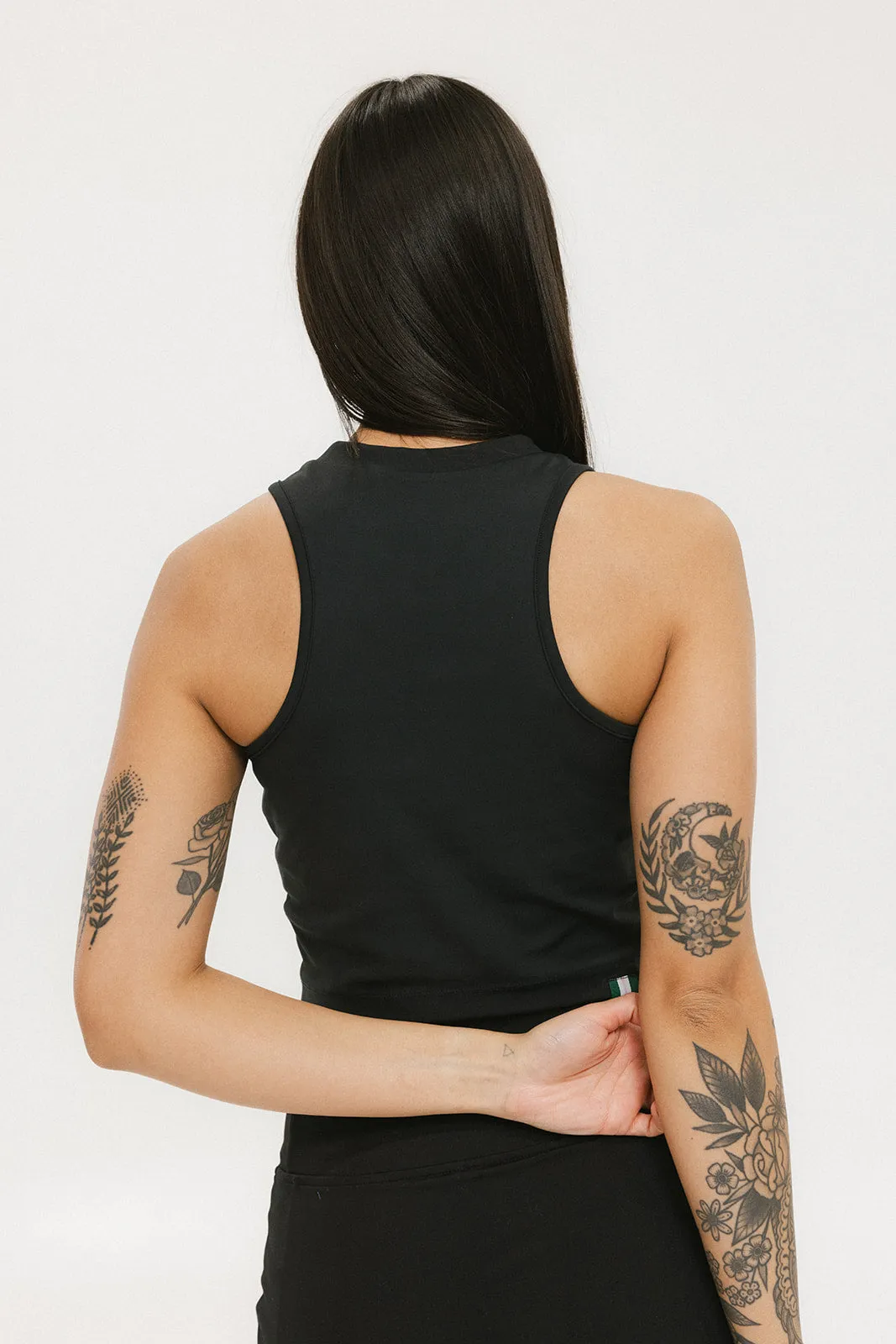 Lillee Tank - Black