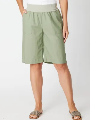 Linen Comfort Short - 30647 Sage