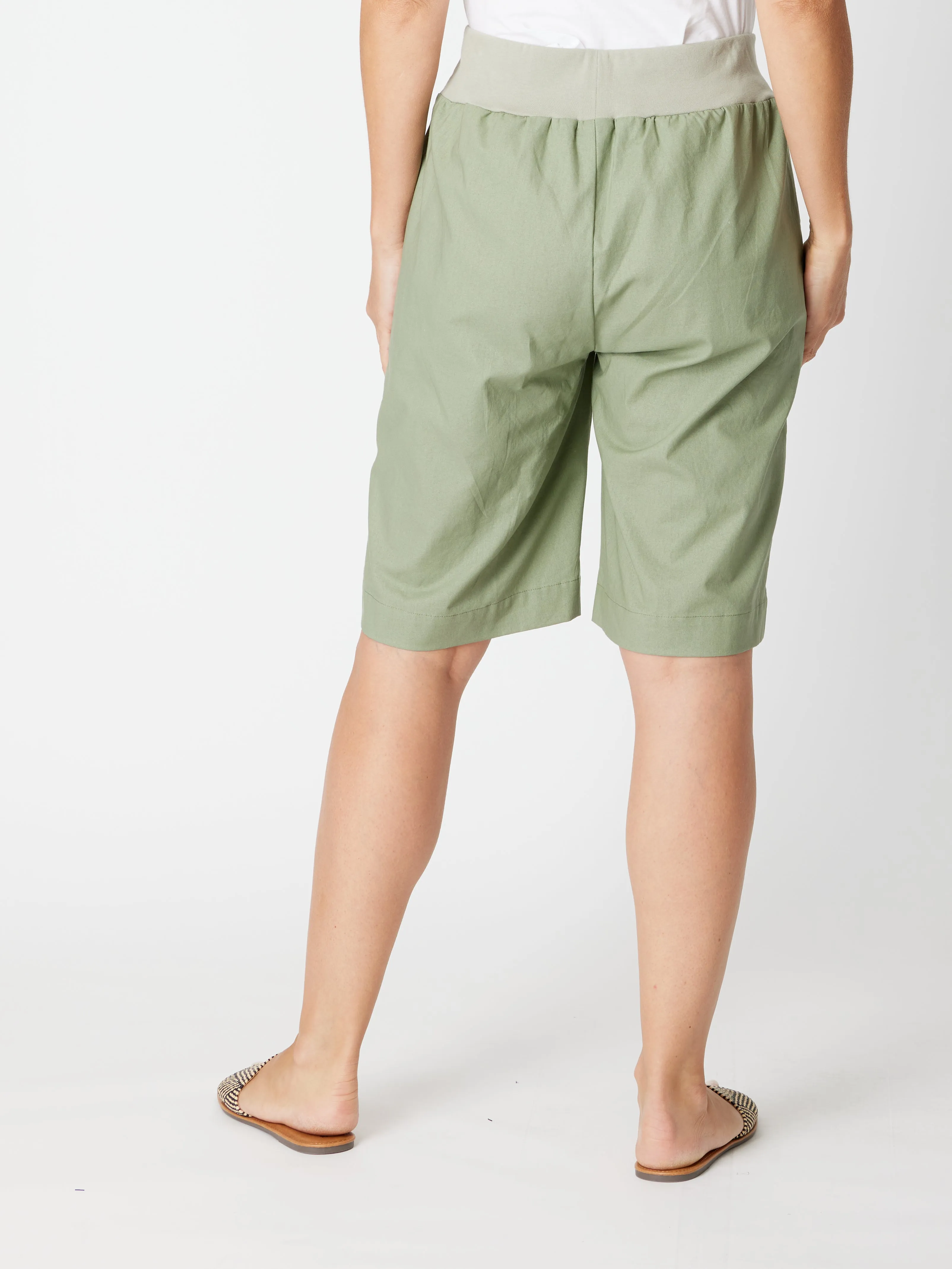 Linen Comfort Short - 30647 Sage