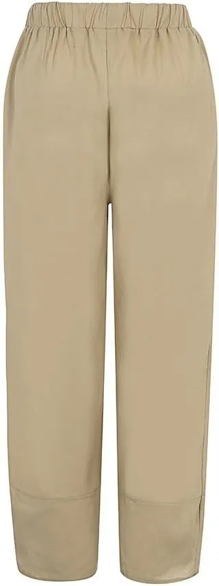 Linen Pants Wide Leg Trousers Trendy Lounge Pant Casual Elastic Waisted Linen Pants for Women Casual Work Pants