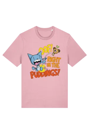 Looshkin "Oof! Right in the puddings!" adult t-shirt