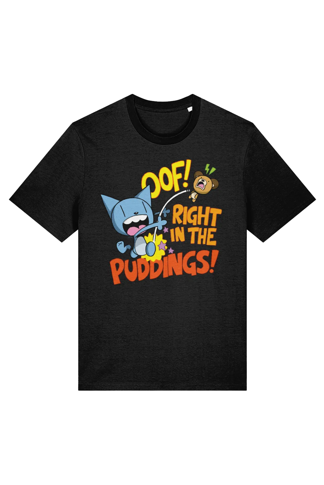 Looshkin "Oof! Right in the puddings!" adult t-shirt