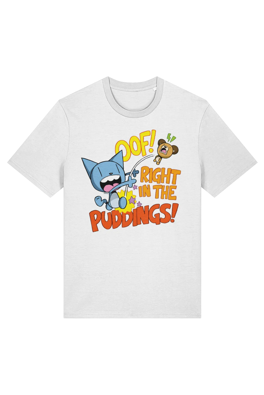 Looshkin "Oof! Right in the puddings!" adult t-shirt