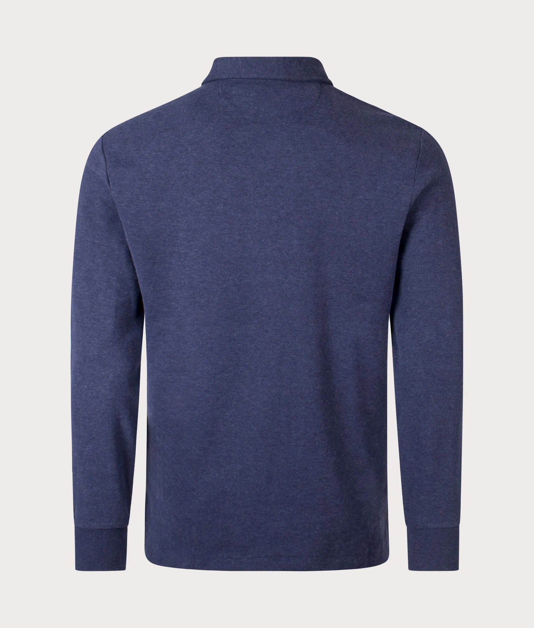 Luxury Jersey Long Sleeve Polo Shirt