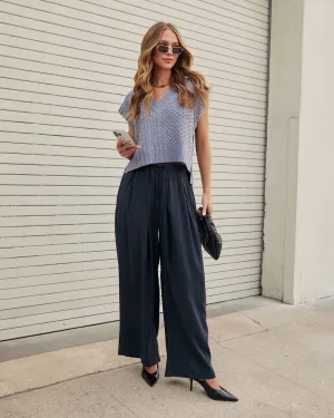 Marlah Pleated Drawstring Pants