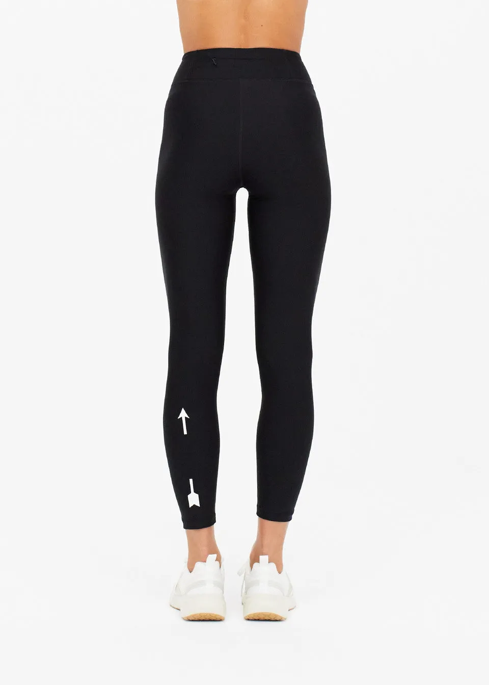 Matte Tech 25In Midi Pant | Black