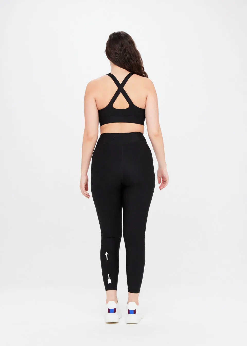 Matte Tech 25In Midi Pant | Black