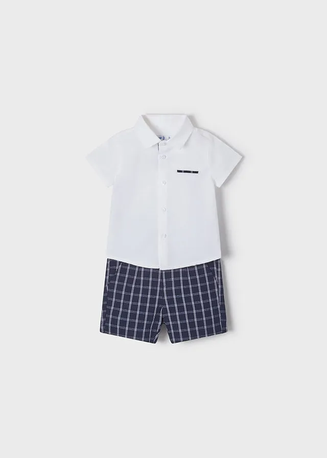 Mayoral Baby boys smart waistcoat outfit