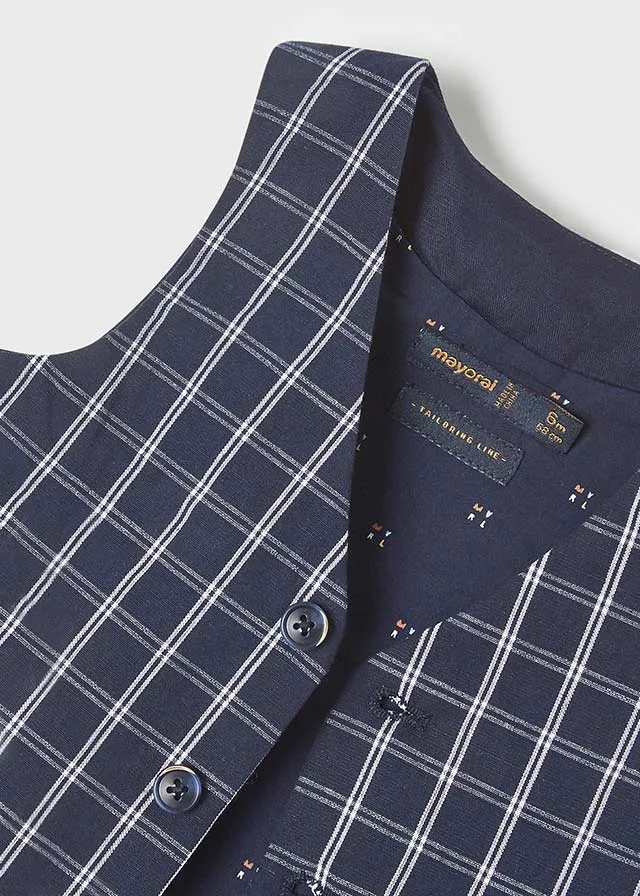 Mayoral Baby boys smart waistcoat outfit