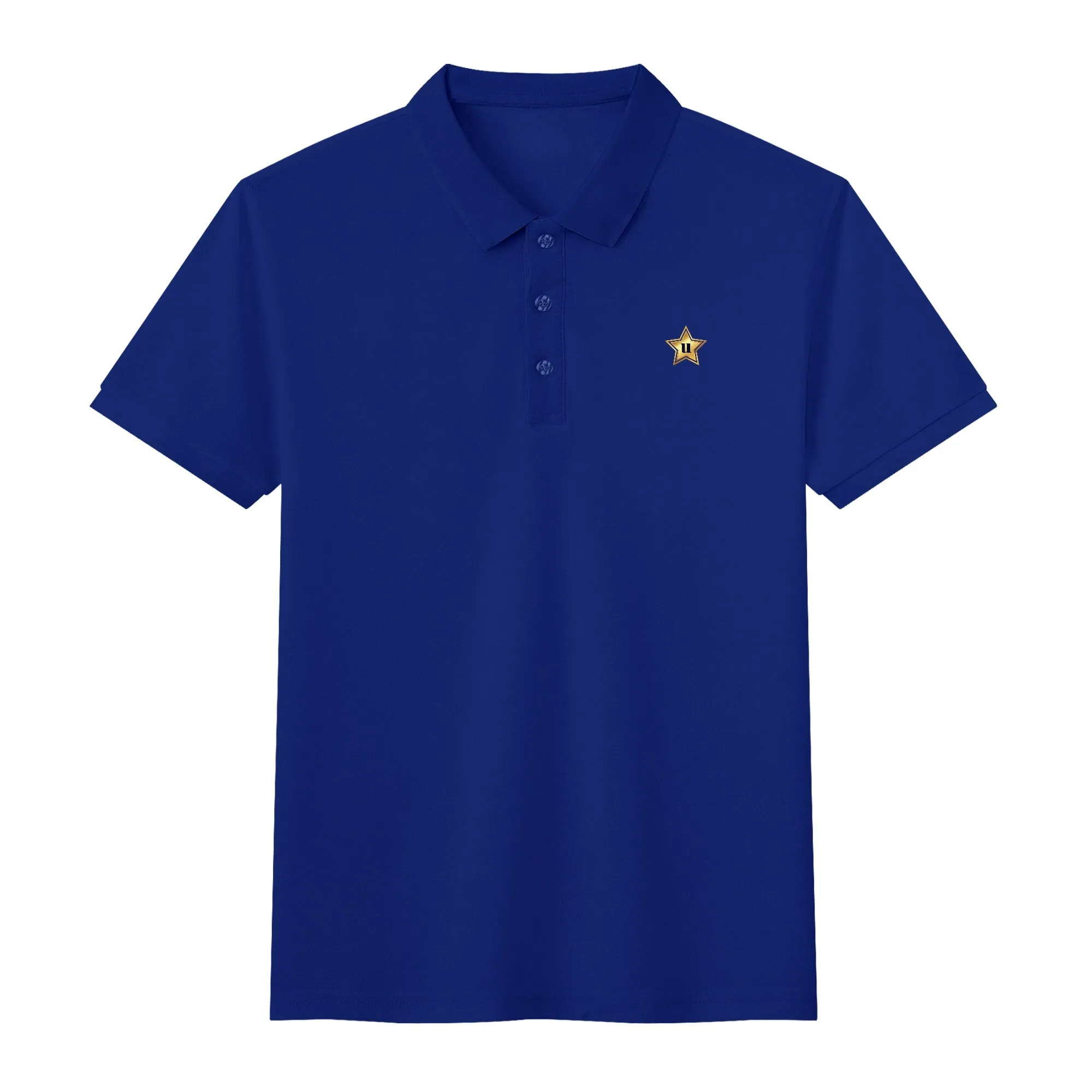 Men Half printed Cotton Polo Shirt