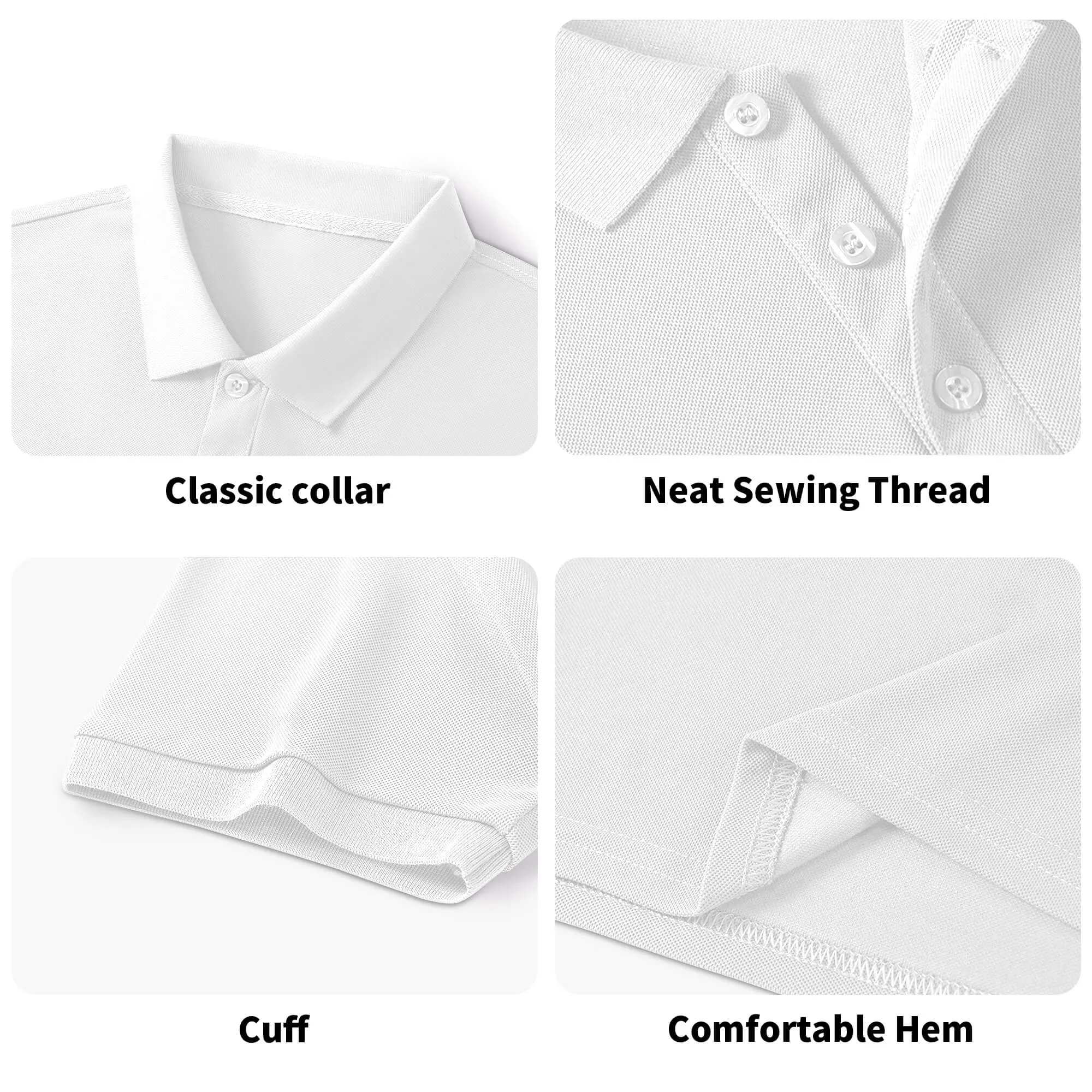 Men Half printed Cotton Polo Shirt