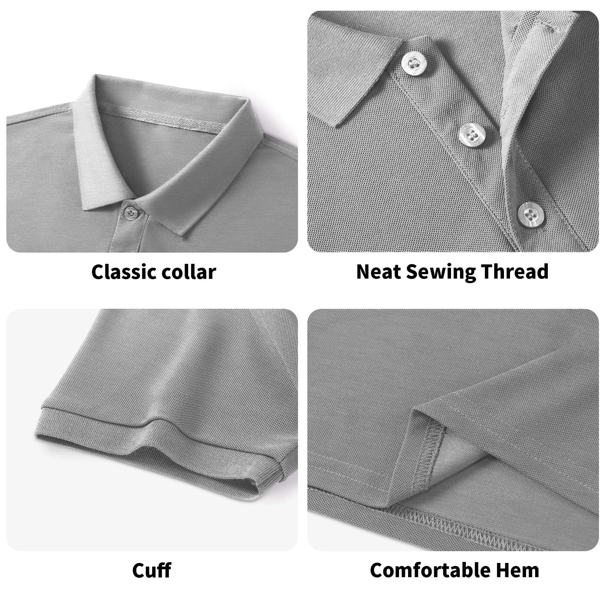 Men Half printed Cotton Polo Shirt
