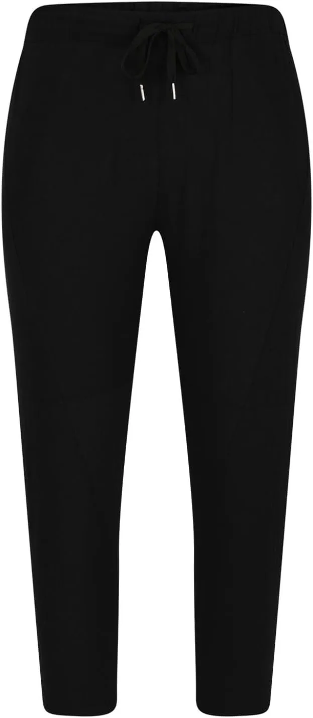 Mens Cotton Linen Trousers Casual Loose Solid Pants Summer Lightweight Drawstring Waist Pant Going Out Soft Clothes
