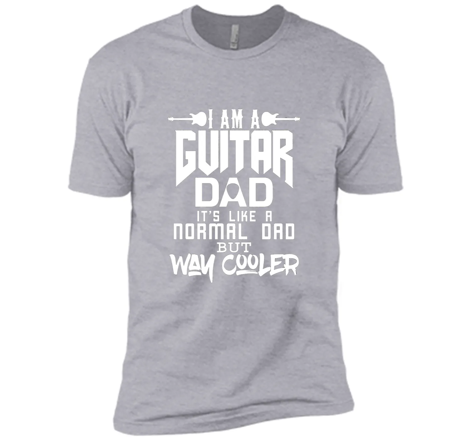Men's FUNNY GUITAR DAD T-SHIRT Perfect Father's Day Gift