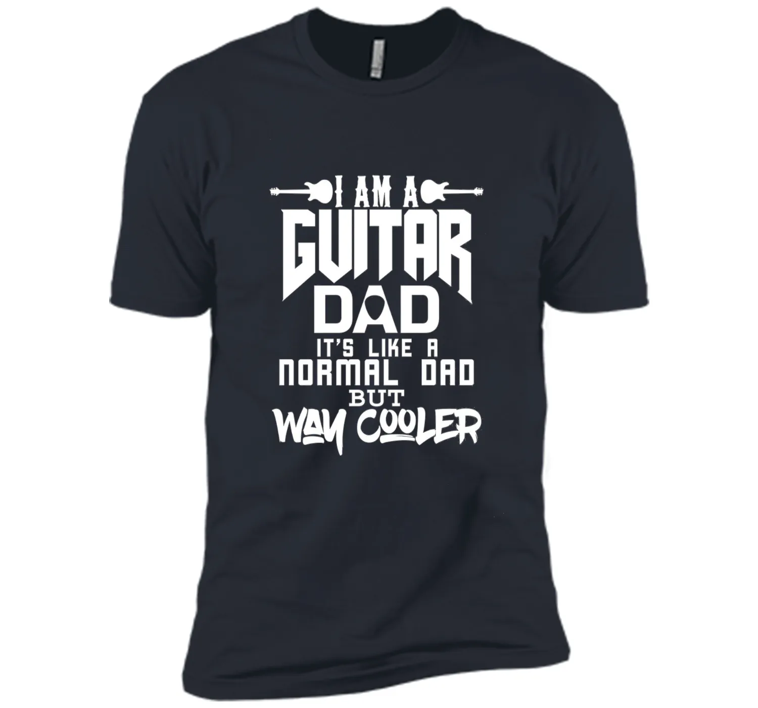 Men's FUNNY GUITAR DAD T-SHIRT Perfect Father's Day Gift