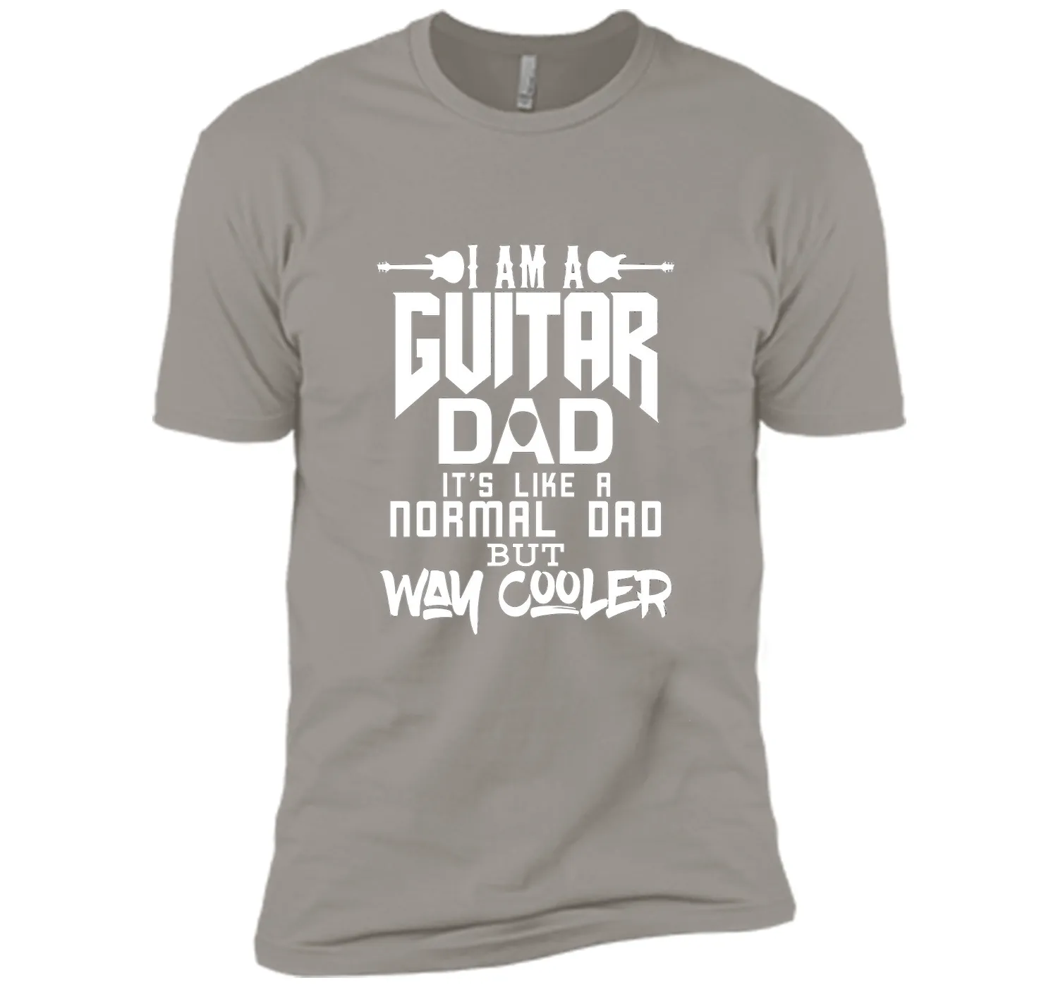 Men's FUNNY GUITAR DAD T-SHIRT Perfect Father's Day Gift