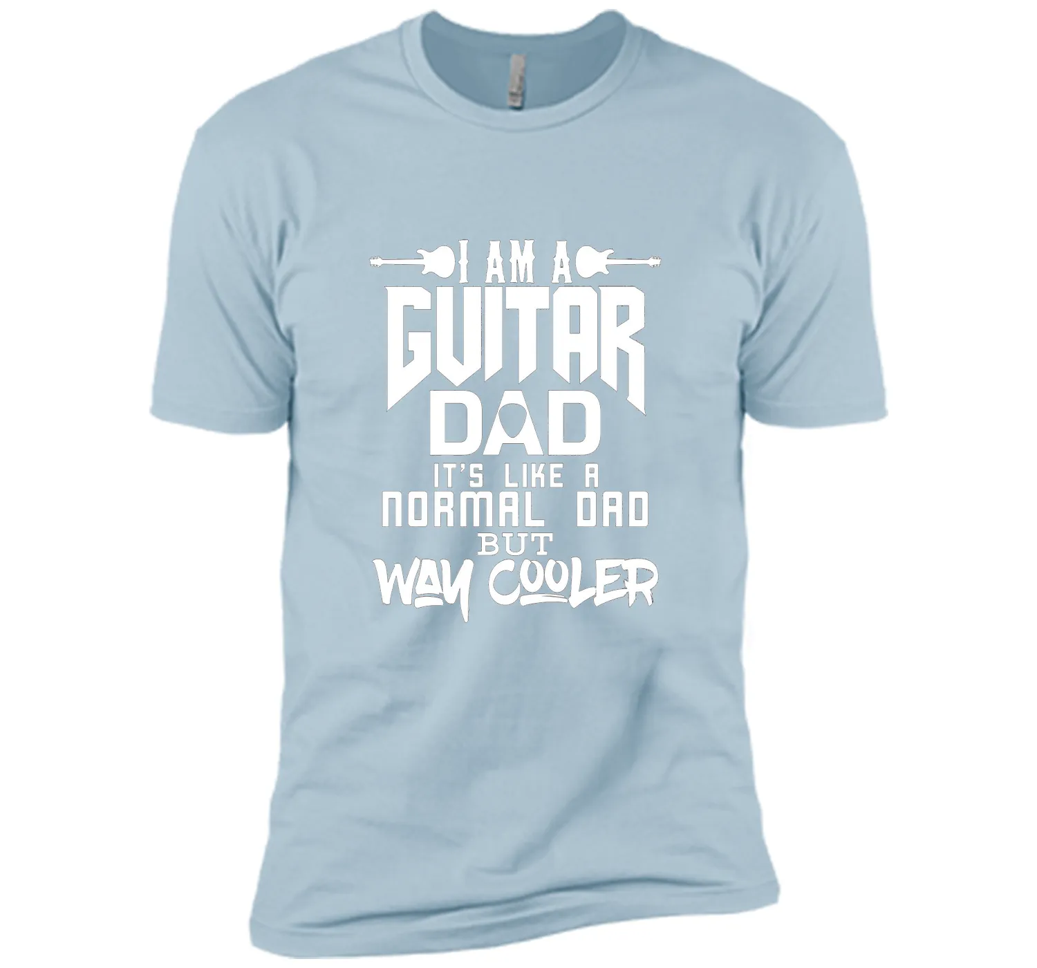 Men's FUNNY GUITAR DAD T-SHIRT Perfect Father's Day Gift
