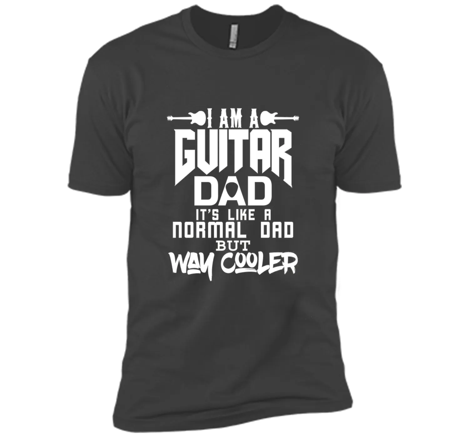 Men's FUNNY GUITAR DAD T-SHIRT Perfect Father's Day Gift