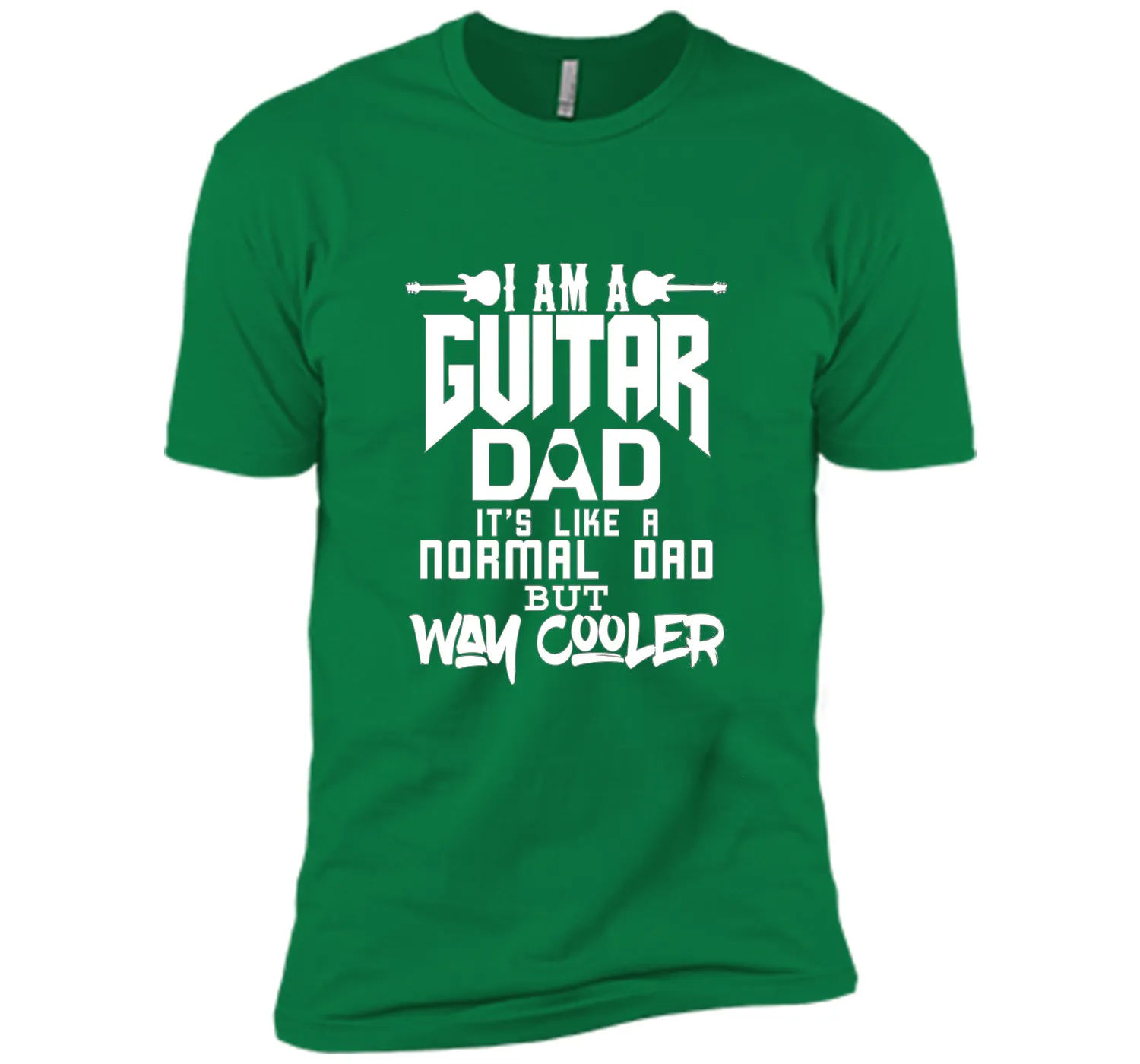 Men's FUNNY GUITAR DAD T-SHIRT Perfect Father's Day Gift