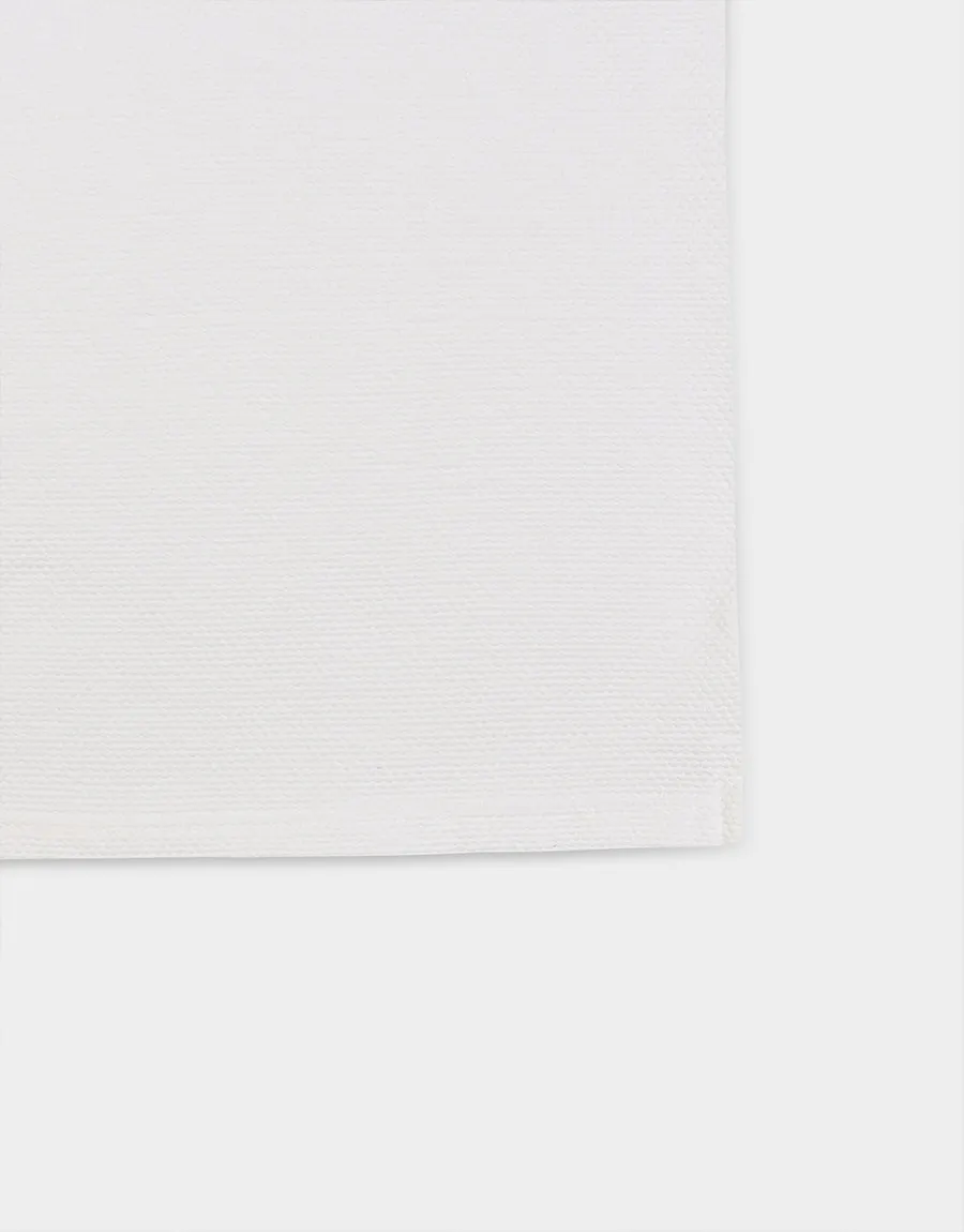 Men's Half Sleeve Polo Shirt - WHITE
