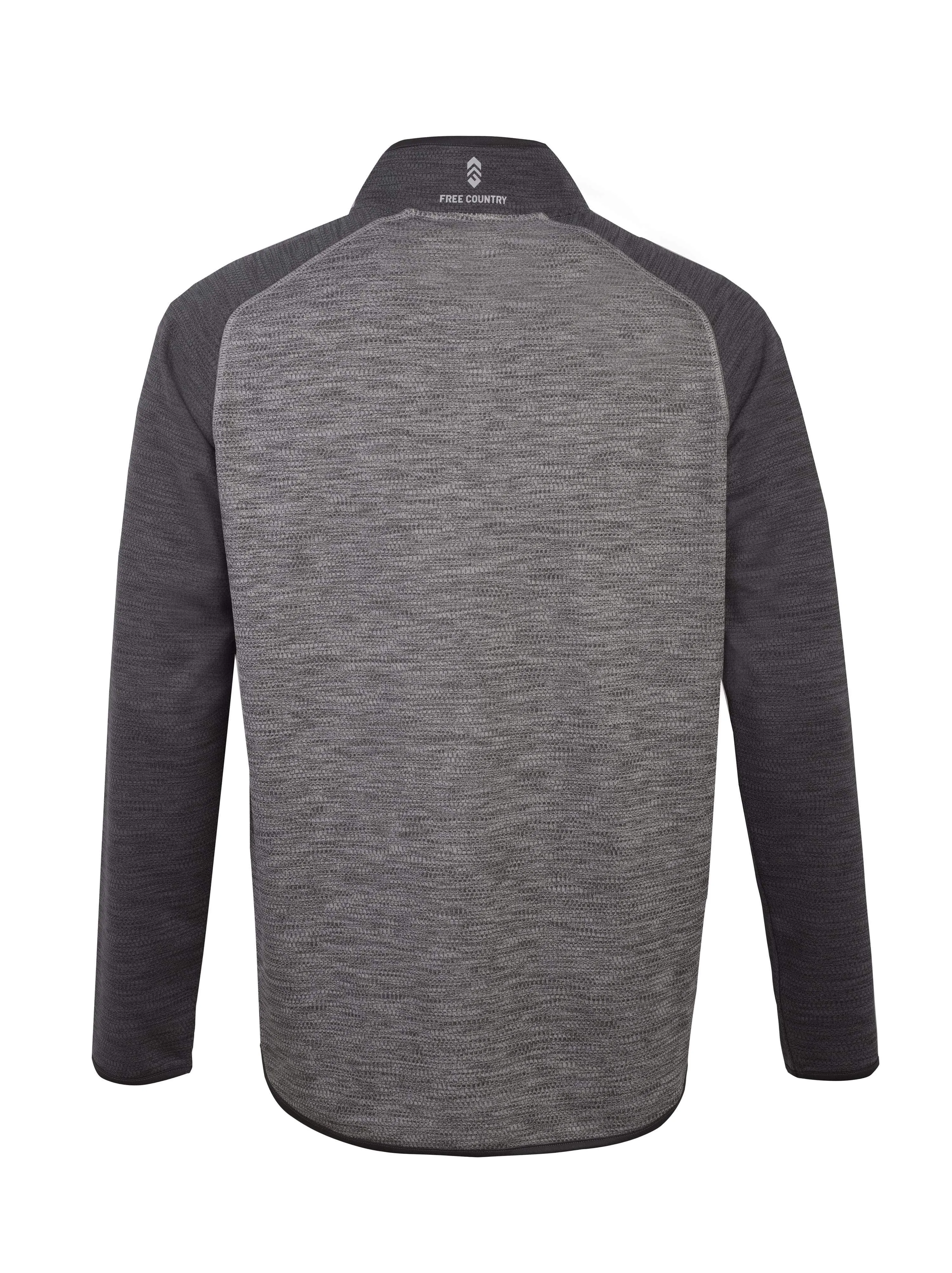 Men's Microtech Quarter Zip Melange Shirt