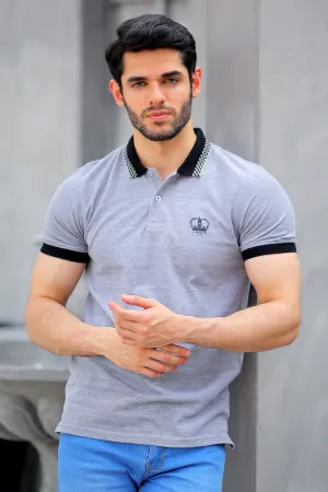 Mens "HERMEX" Trendy Cotton Polo T-Shirt