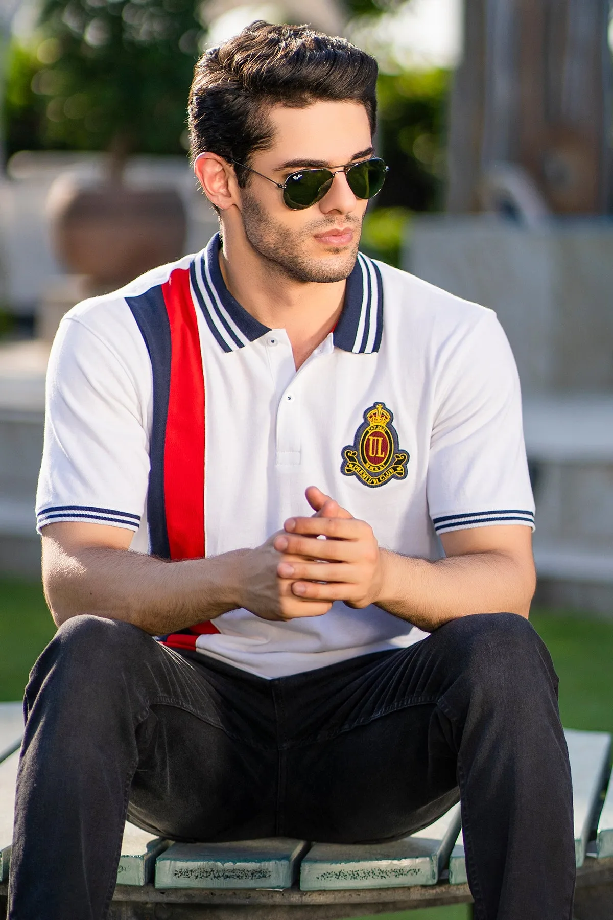 Mens "VARICK" Summer Polo Short Sleeves T-Shirt