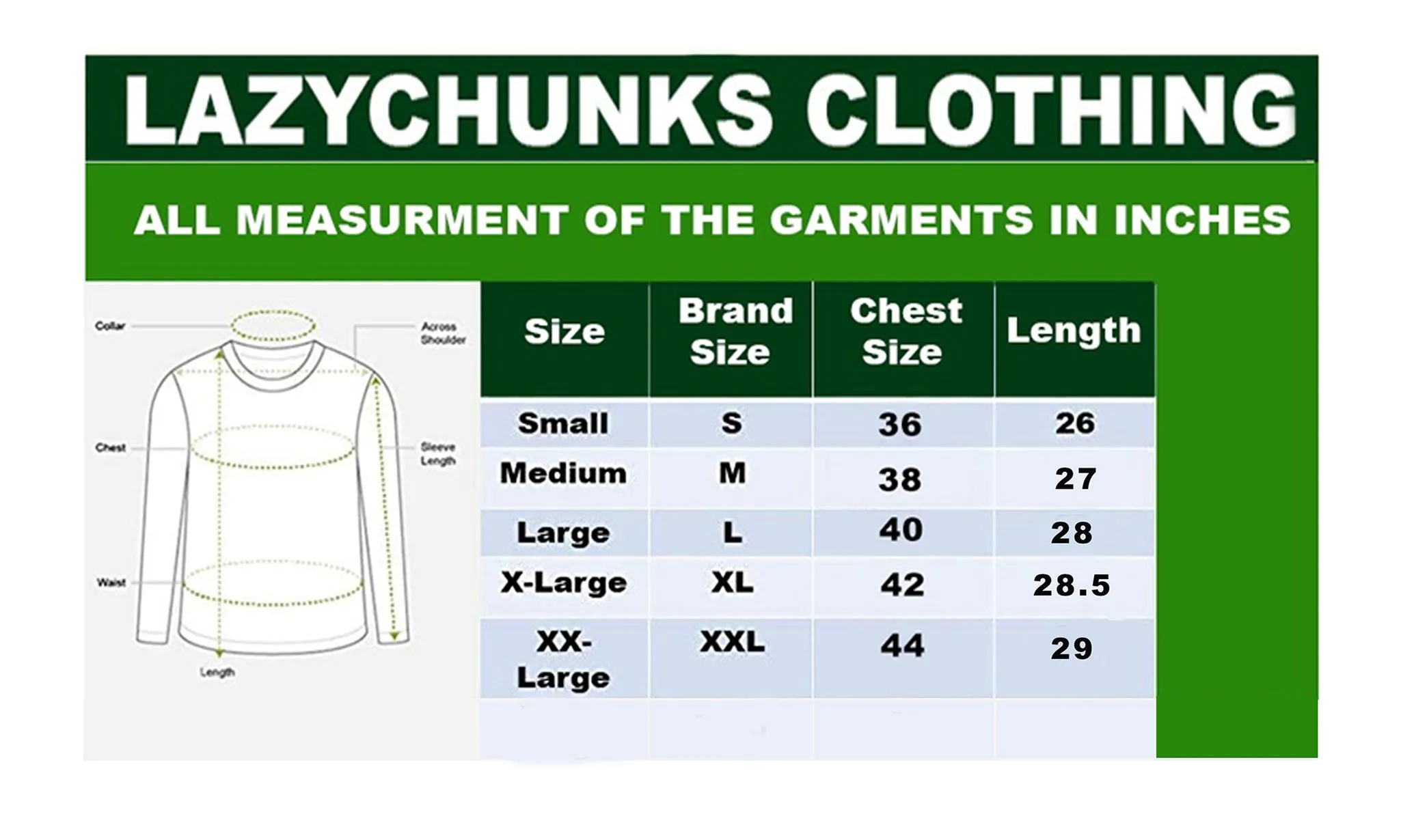 Men's Regular Fit Henley Neck full Sleeve Solid White Cotton Tshirt By LazyChunks