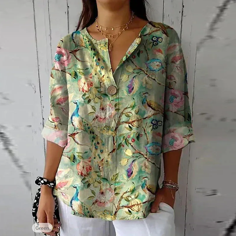 Meredith™ Chic Floral Blouse