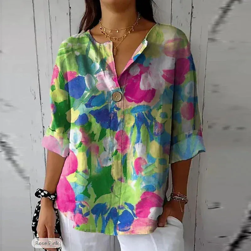 Meredith™ Chic Floral Blouse