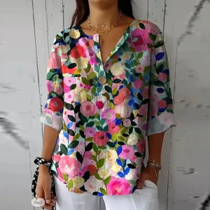 Meredith™ Chic Floral Blouse