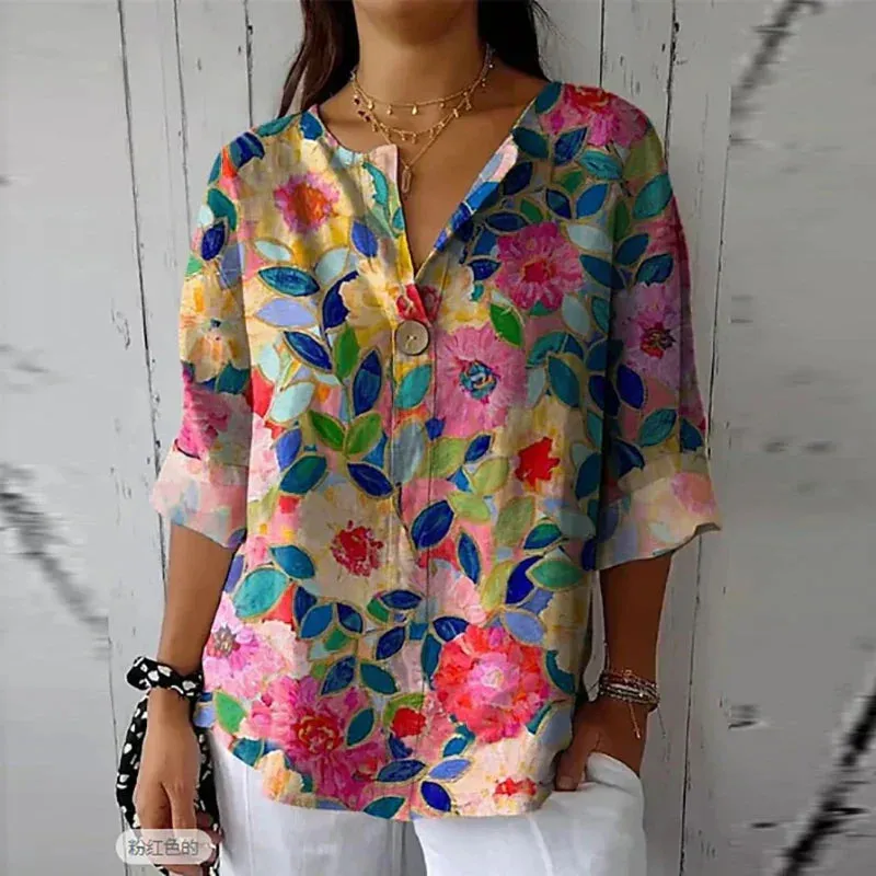 Meredith™ Chic Floral Blouse