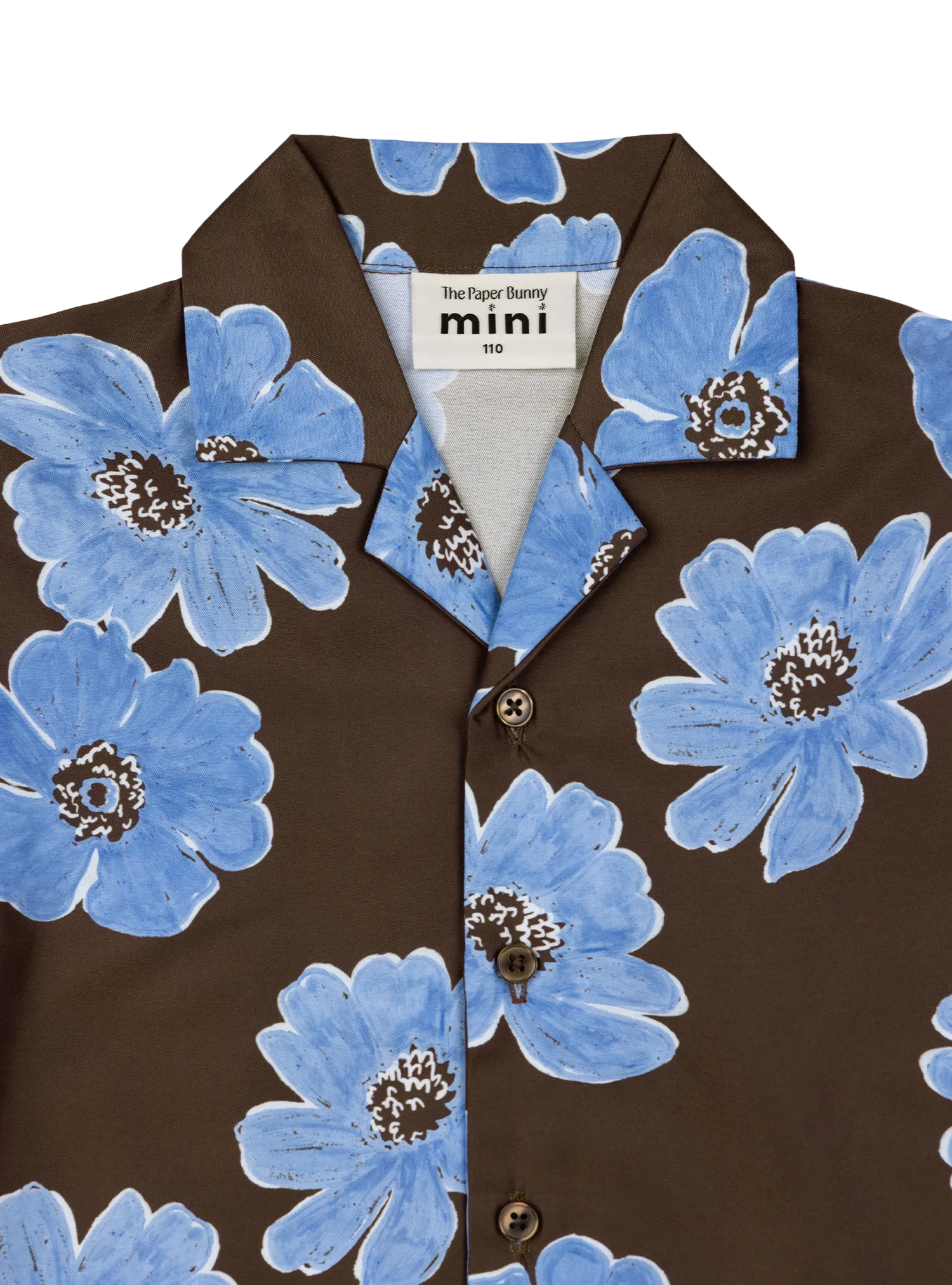 Mini Resort Shirt (Poppy Chocolate)
