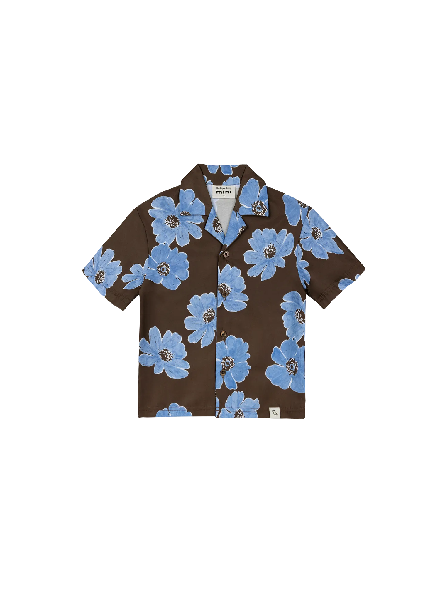 Mini Resort Shirt (Poppy Chocolate)