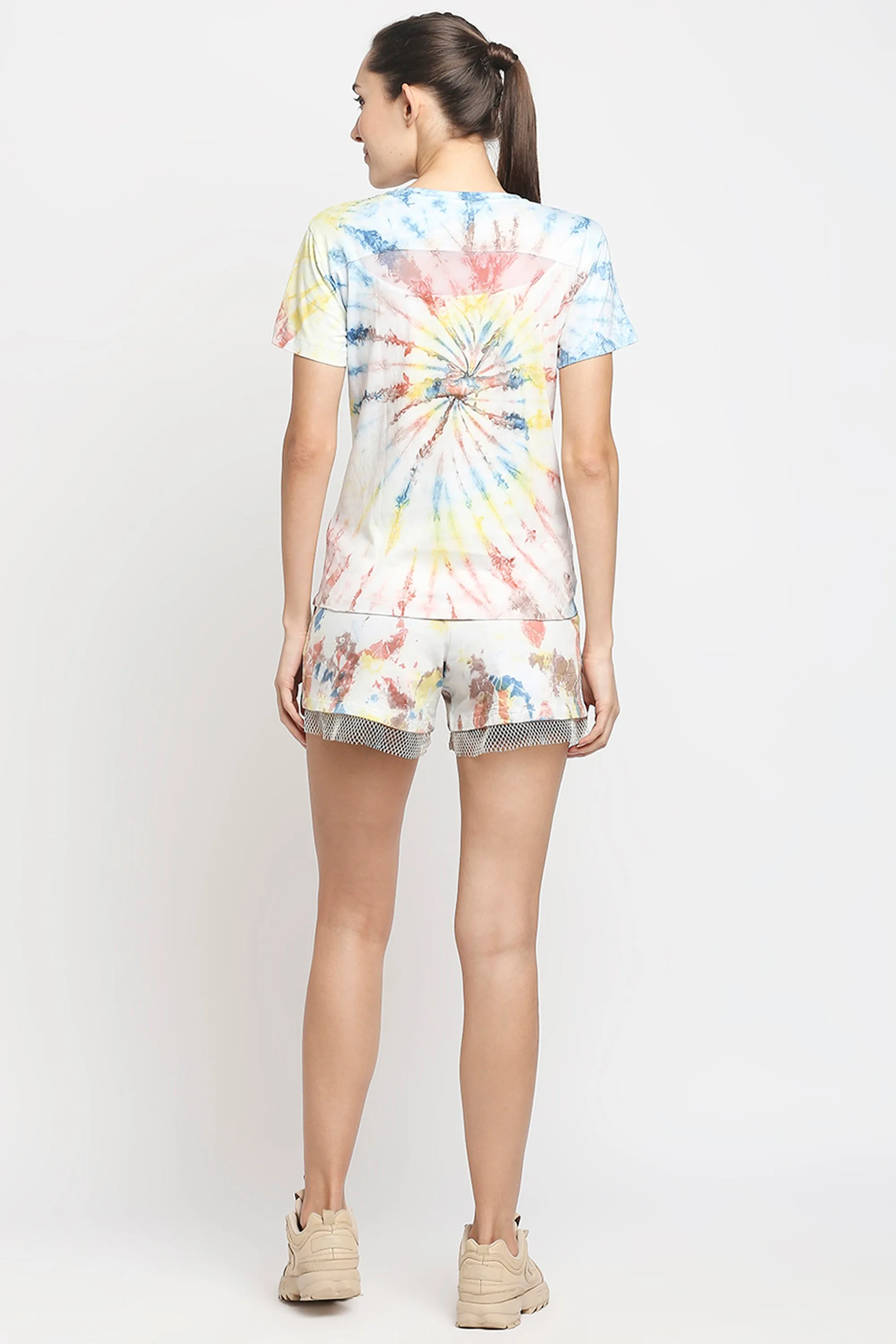 Netted shorts   comfort tee