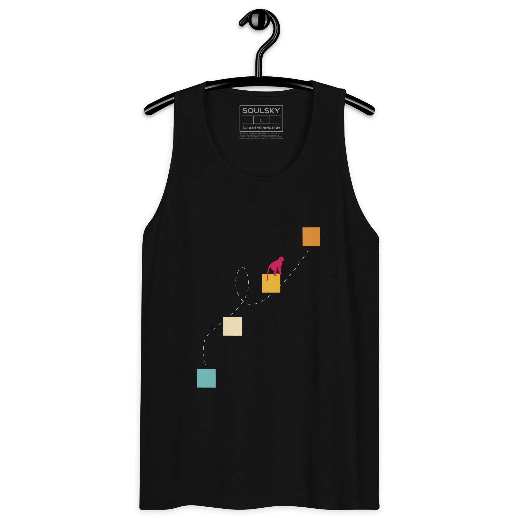 NEVER GIVE UP Premium Tank Top